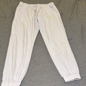 Women's White Jogger Pants